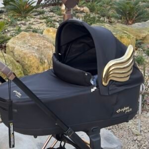 Pre-owned Mios Lux Carry Cot Cybex Platinum