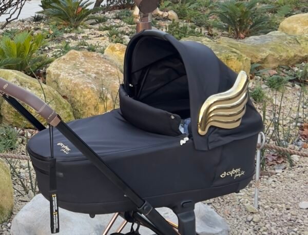 Pre-owned Mios Lux Carry Cot Cybex Platinum