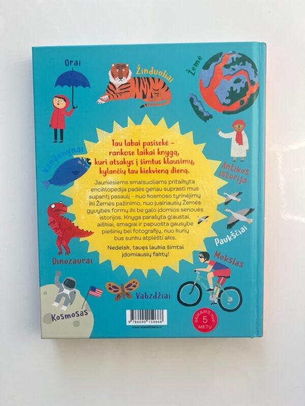 NEW Lithuanian book for kids Idomybiu Enciklopedija