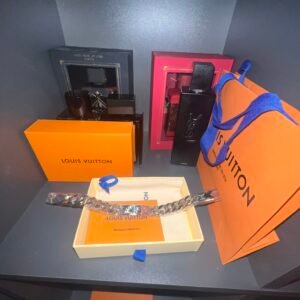 Louis Vuitton Silver Bracelet - Monogram