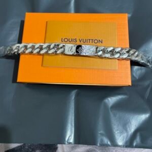 Louis Vuitton Silver Bracelet - Monogram